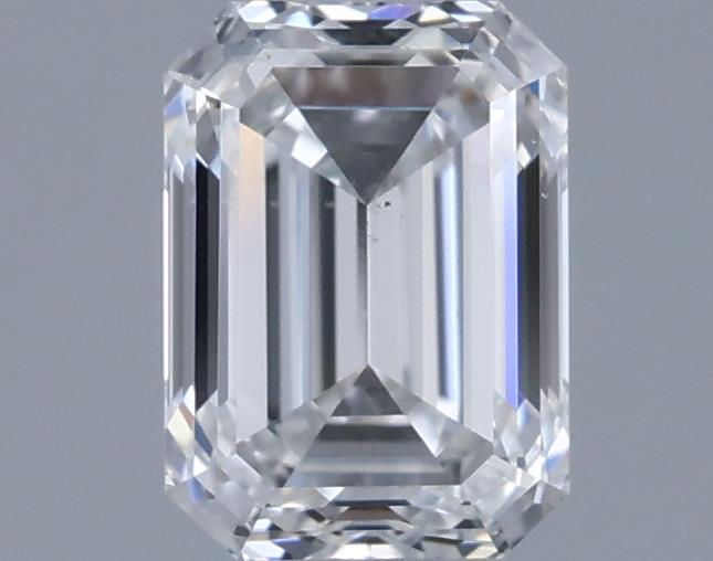 0.9ct Emerald F VS2 Natural Diamond