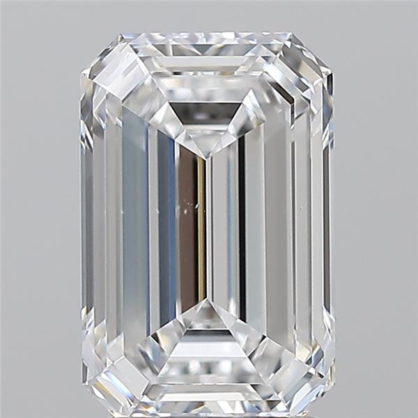 2.51ct Emerald D VS2 Natural Diamond