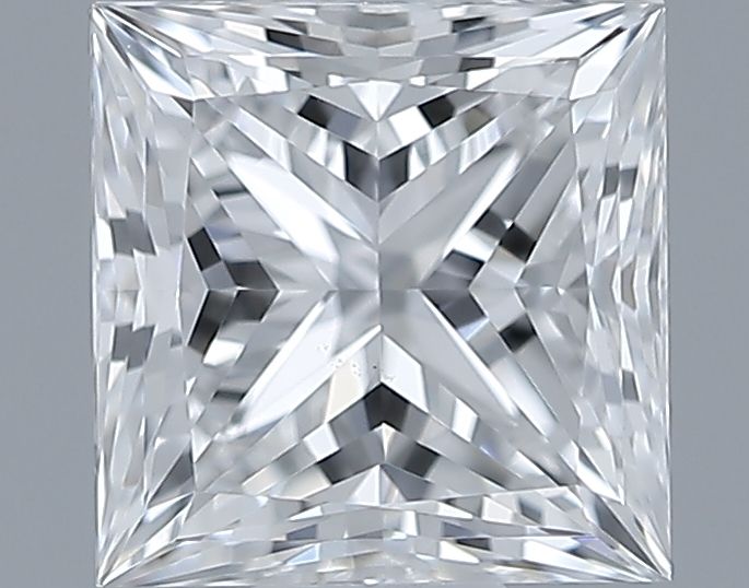 0.7ct Princess E VS2 Natural Diamond
