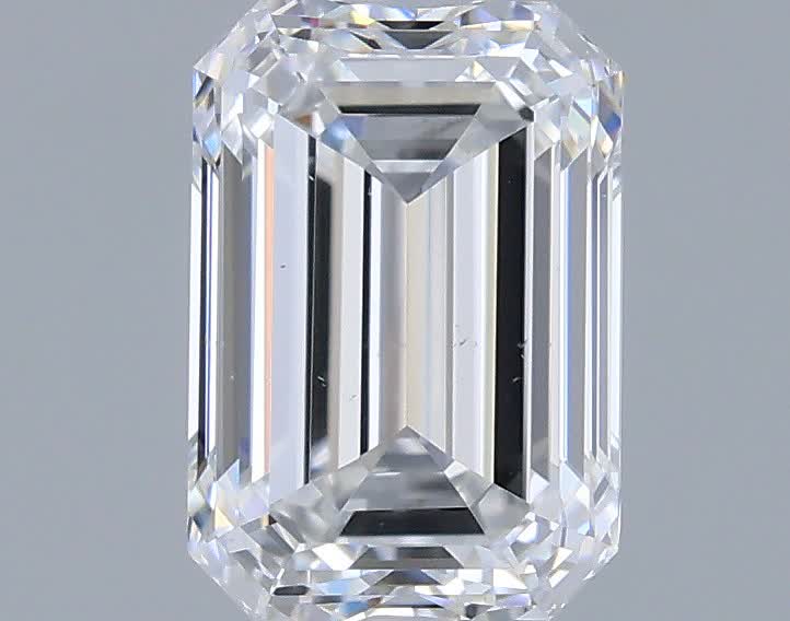 1ct Emerald E VS2 Natural Diamond