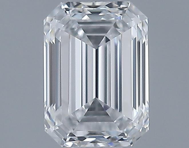 0.7ct Emerald D VVS1 Natural Diamond