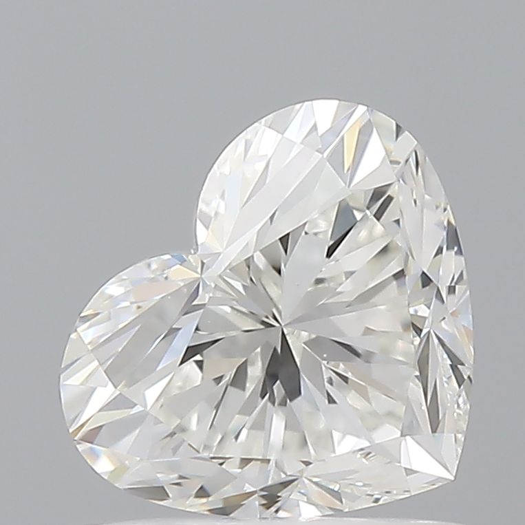 0.91ct Heart H VS2 Natural Diamond