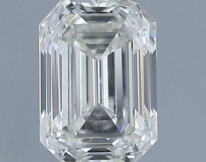 0.9ct Emerald K SI1 Natural Diamond