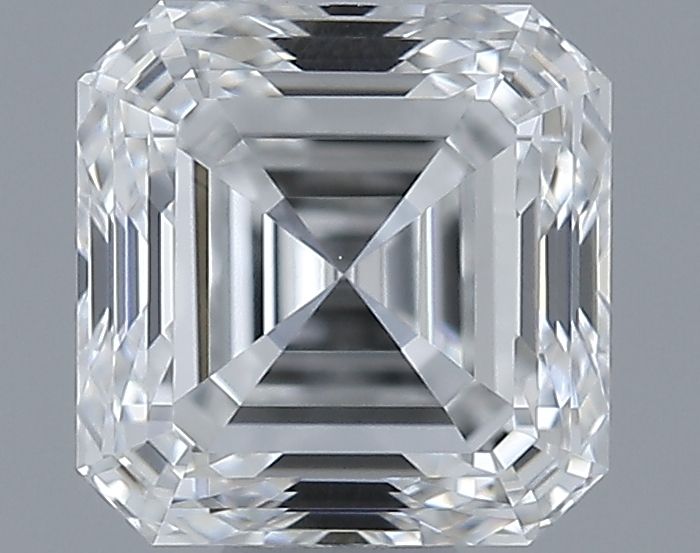 0.71ct Asscher F VS1 Natural Diamond