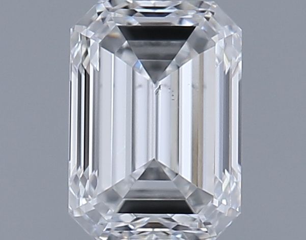 0.82ct Emerald F SI1 Natural Diamond