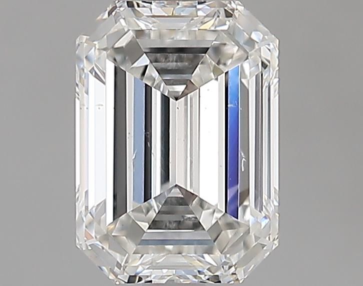 1.7ct Emerald F VS2 Natural Diamond