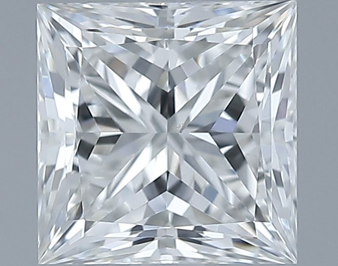 0.81ct Princess G VS2 Natural Diamond