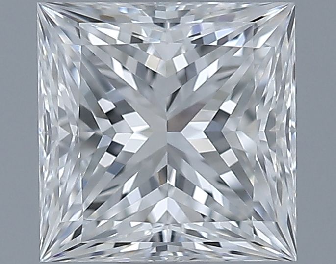 0.81ct Princess E VVS1 Natural Diamond