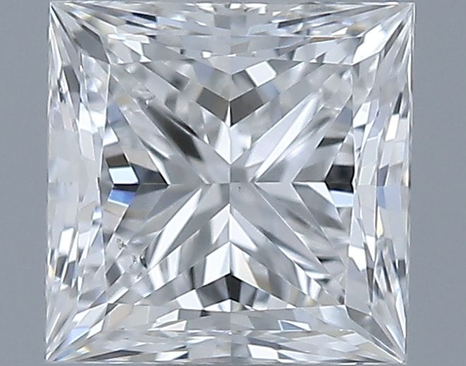 0.7ct Princess F SI1 Natural Diamond