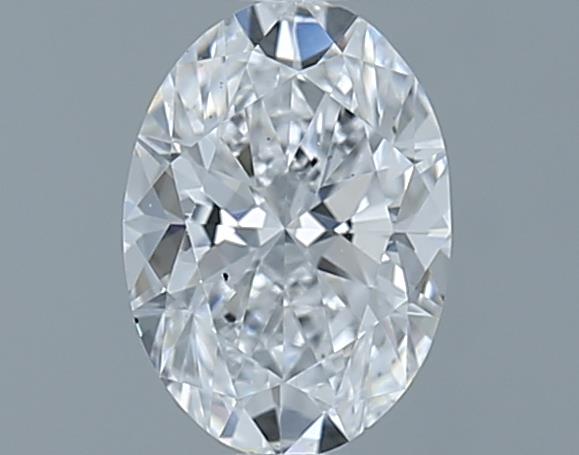 1ct Oval D SI1 Natural Diamond