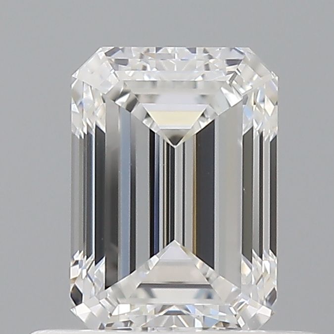 0.7ct Emerald E VVS2 Natural Diamond