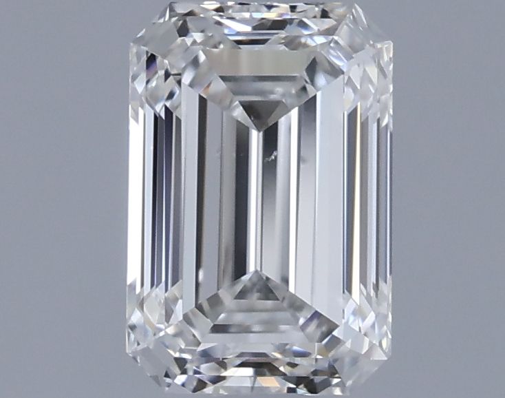 0.9ct Emerald F VS2 Natural Diamond