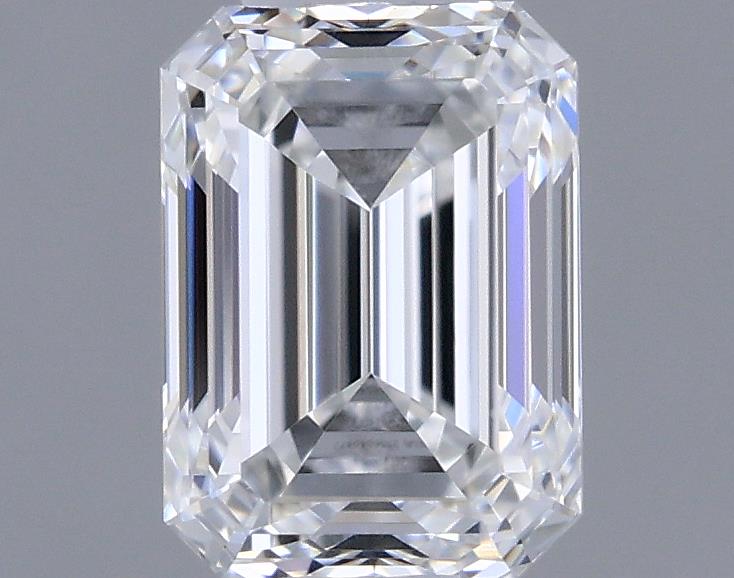 0.5ct Emerald F IF Natural Diamond