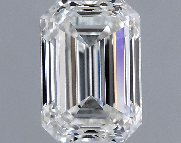 0.7ct Emerald I VVS1 Natural Diamond