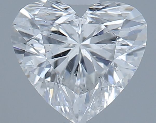 0.71ct Heart F SI2 Natural Diamond