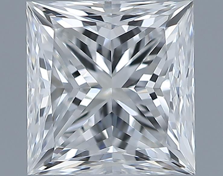 0.91ct Princess F VVS2 Natural Diamond