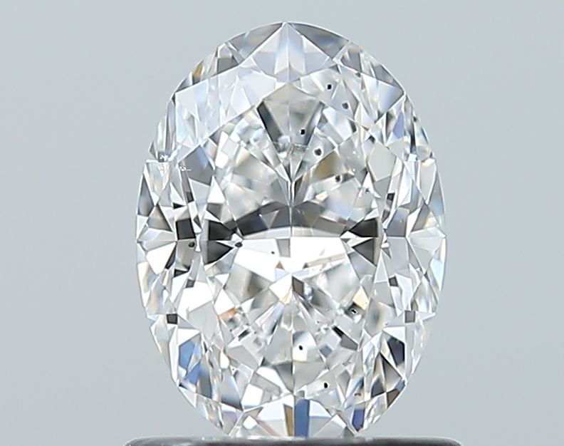 0.9ct Oval F SI2 Natural Diamond