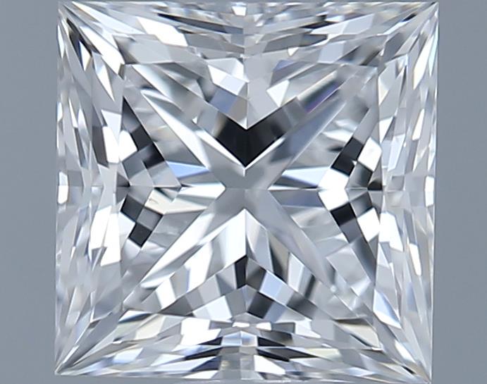 0.91ct Princess F VS2 Natural Diamond