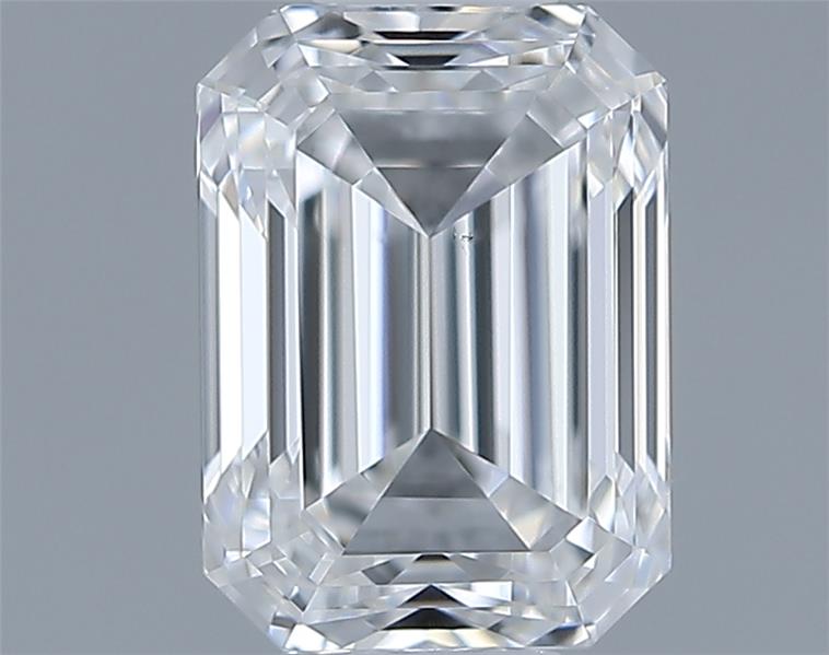 0.91ct Emerald F VS1 Natural Diamond
