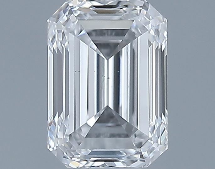 0.62ct Emerald D VS2 Natural Diamond