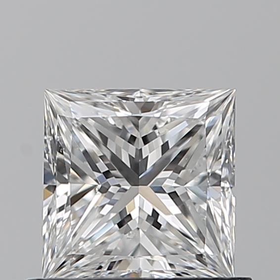 0.7ct Princess E SI1 Natural Diamond