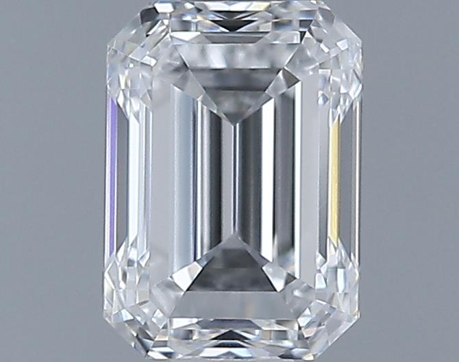 0.7ct Emerald D VVS2 Natural Diamond