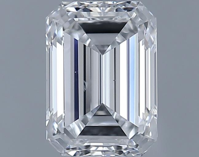 0.62ct Emerald E SI1 Natural Diamond