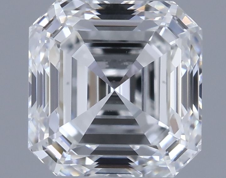 0.91ct Asscher E VS1 Natural Diamond