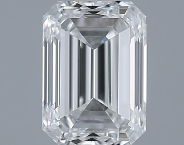 0.6ct Emerald F VVS2 Natural Diamond