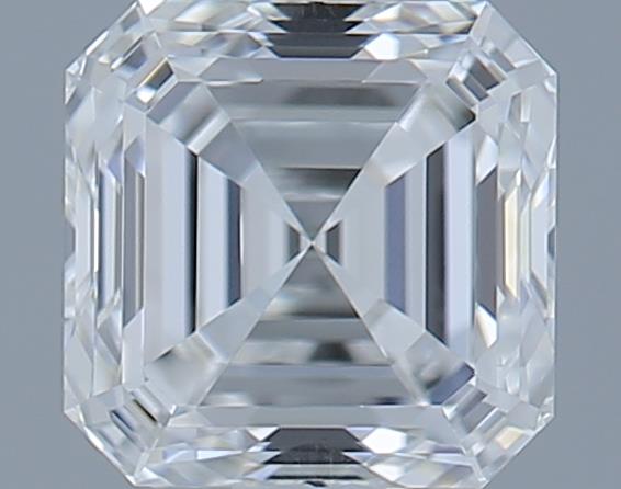0.72ct Asscher F VVS1 Natural Diamond