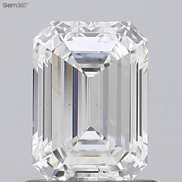1.01ct Emerald G SI2 Natural Diamond