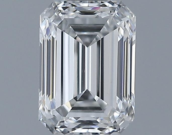 0.61ct Emerald F VS1 Natural Diamond