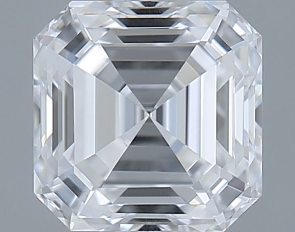 0.62ct Asscher D VVS2 Natural Diamond