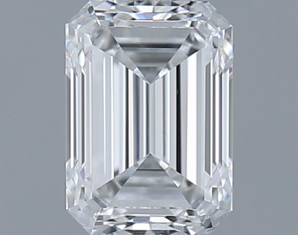 0.61ct Emerald F VS1 Natural Diamond