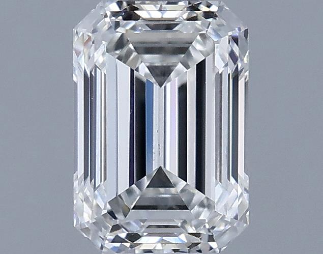0.71ct Emerald F VS2 Natural Diamond