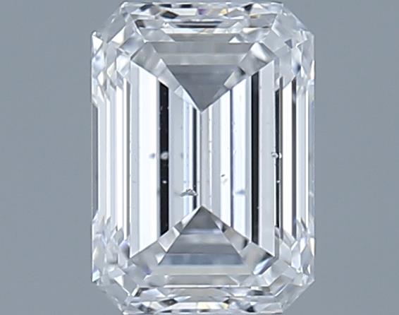 0.73ct Emerald D SI2 Natural Diamond