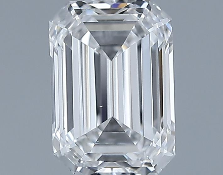 0.71ct Emerald E VS2 Natural Diamond