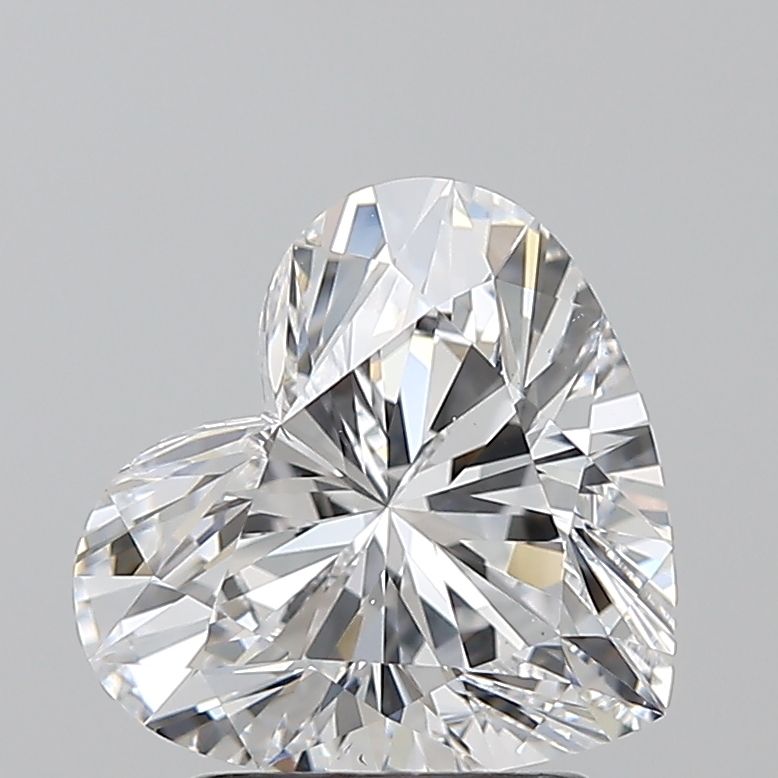 2.02ct Heart D VS2 Natural Diamond