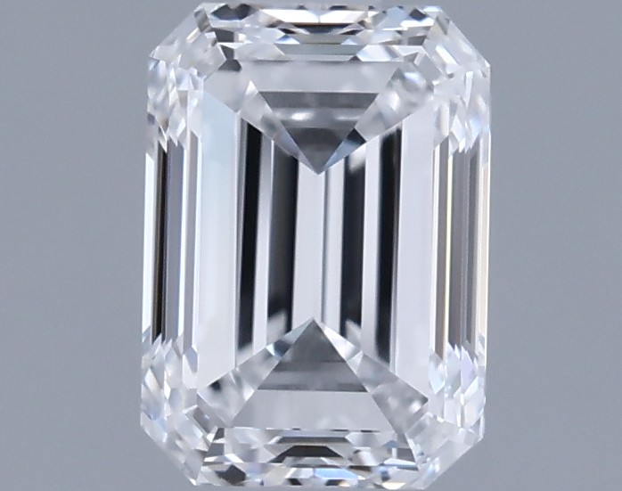 0.7ct Emerald D VVS2 Natural Diamond