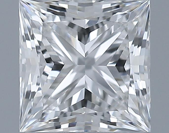 0.72ct Princess F VVS2 Natural Diamond