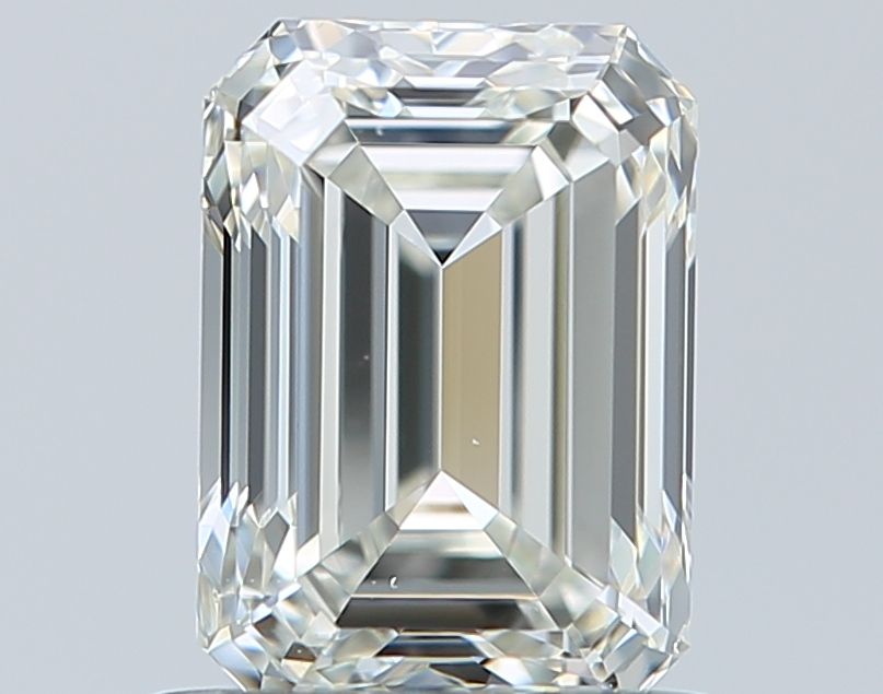 0.9ct Emerald J VS1 Natural Diamond