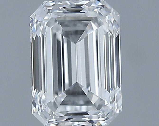 0.7ct Emerald D VVS1 Natural Diamond