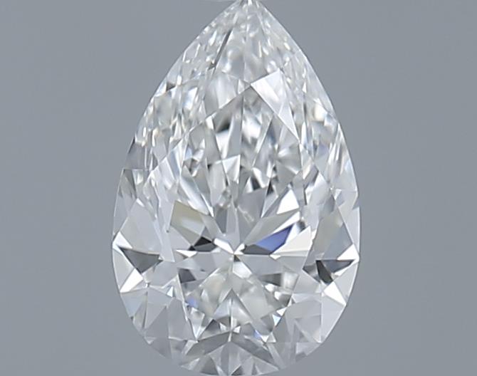 0.64ct Pear F VVS2 Natural Diamond