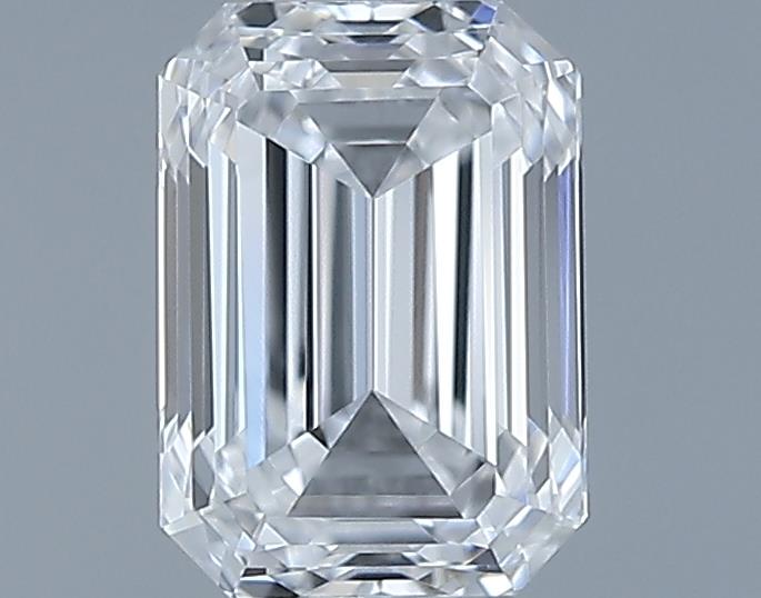 0.7ct Emerald D VVS2 Natural Diamond