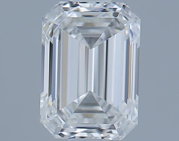 0.51ct Emerald F VVS1 Natural Diamond