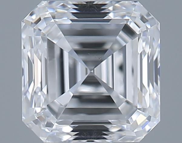 0.72ct Asscher D VS2 Natural Diamond