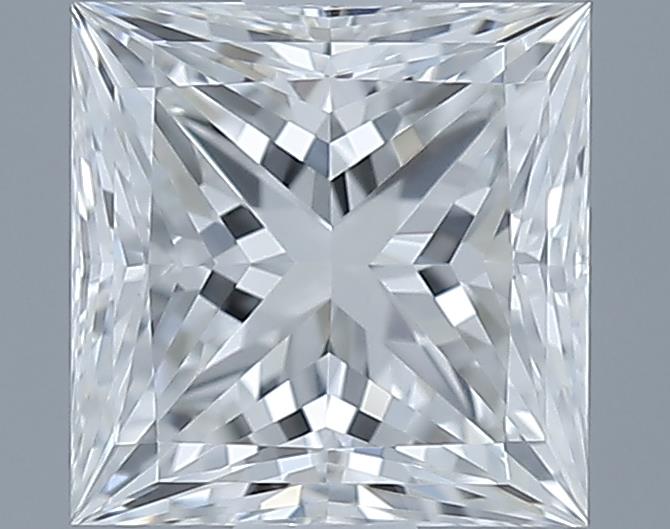 0.74ct Princess G VVS1 Natural Diamond