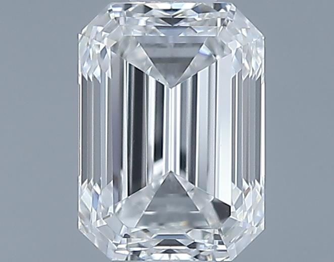 0.7ct Emerald F VS1 Natural Diamond