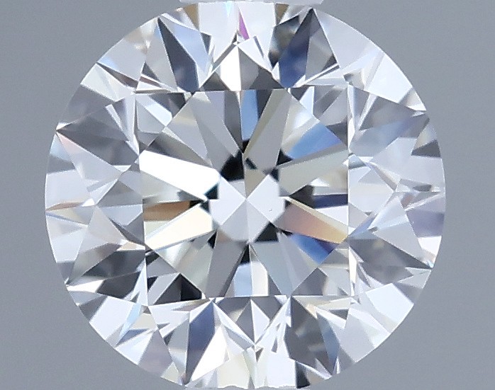 0.7ct Round F VVS2 Natural Diamond