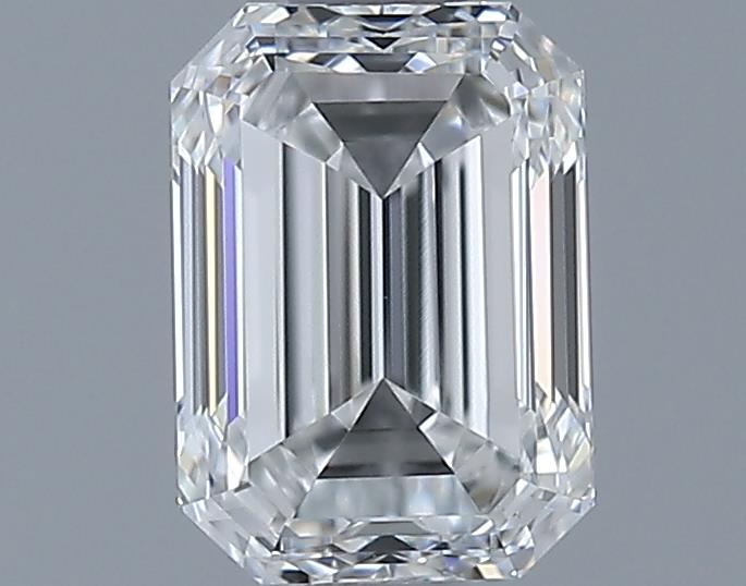 0.9ct Emerald F VVS2 Natural Diamond